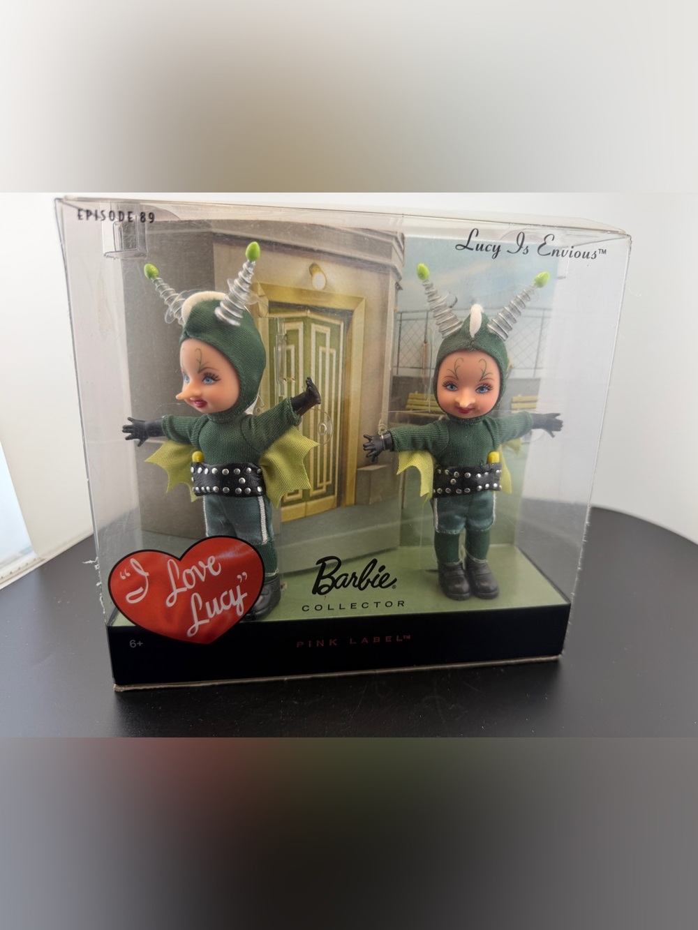 Mattel Pink Label I Love Lucy Lucy Is Envious Episode 89 Kelly Barbie Doll Set